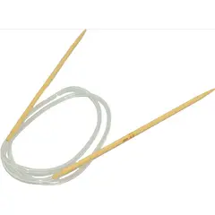 GENERICO - Palillo circular de bambú 3.0mm Circular knitting needles