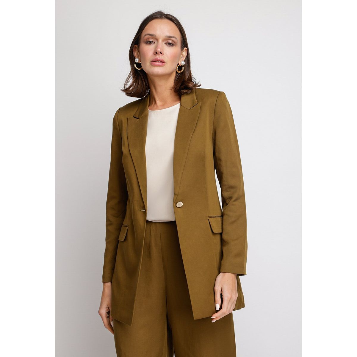 CANADIENNE - Chaqueta De Mujer Fiji Café