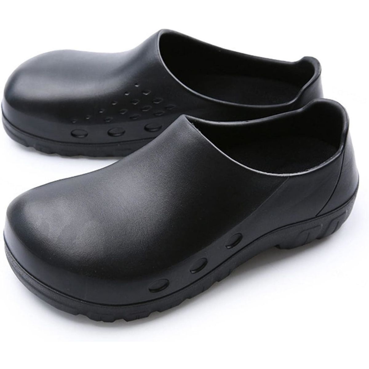BAY6 - Zapato Zueco Antideslizante Cocina de Seguridad Punta Acero BAY6