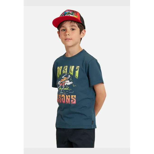 MAUI AND SONS - Pack Polera Jockey Infantil Azul Maui and sons