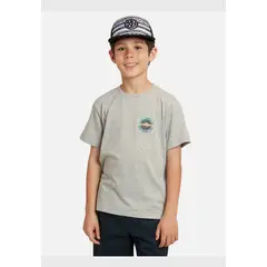 MAUI AND SONS - Pack Polera Jockey Infantil Gris claro