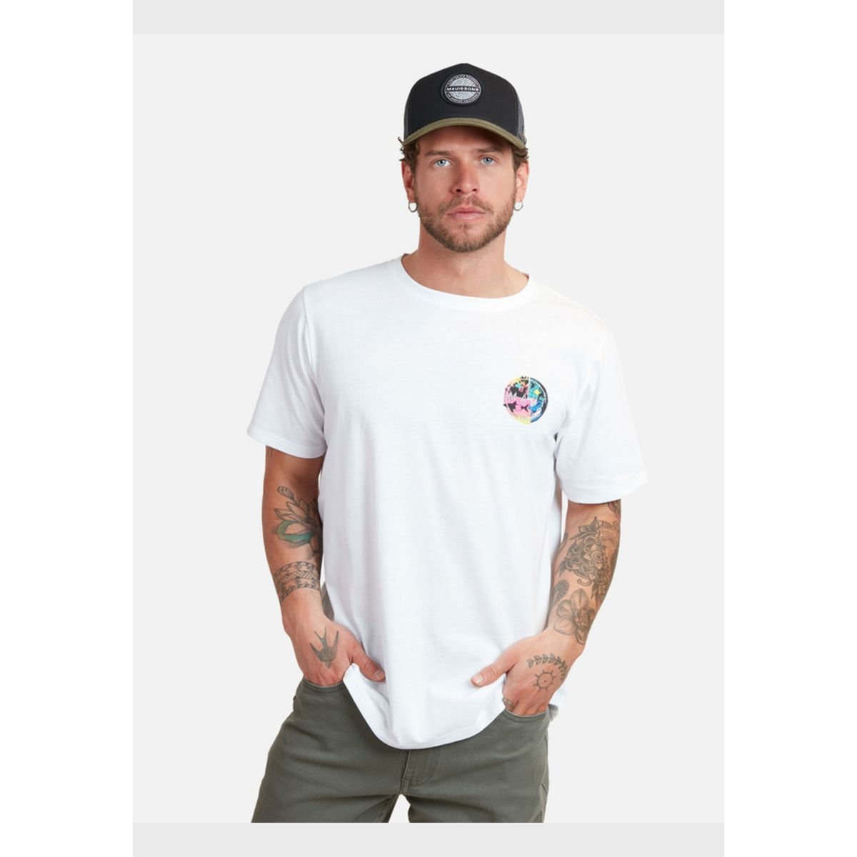 MAUI AND SONS - Pack Polera Jockey Hombre Blanco Maui and sons