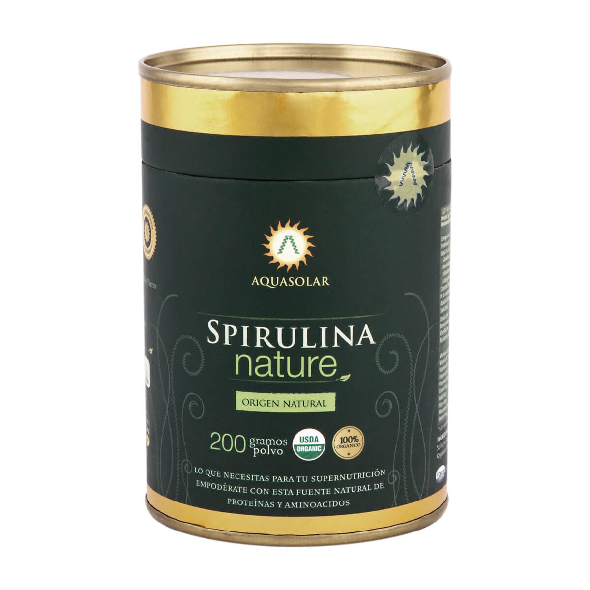 AQUA SOLAR - Spirulina Nature (200 gr)