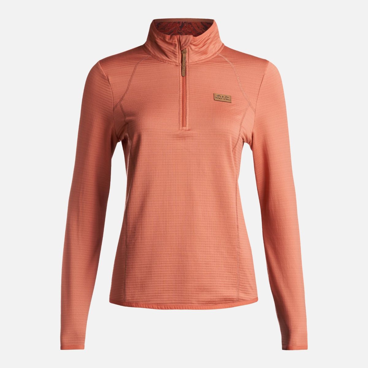 HAKA HONU - Poleron Mujer Taina Terracota Haka Honu