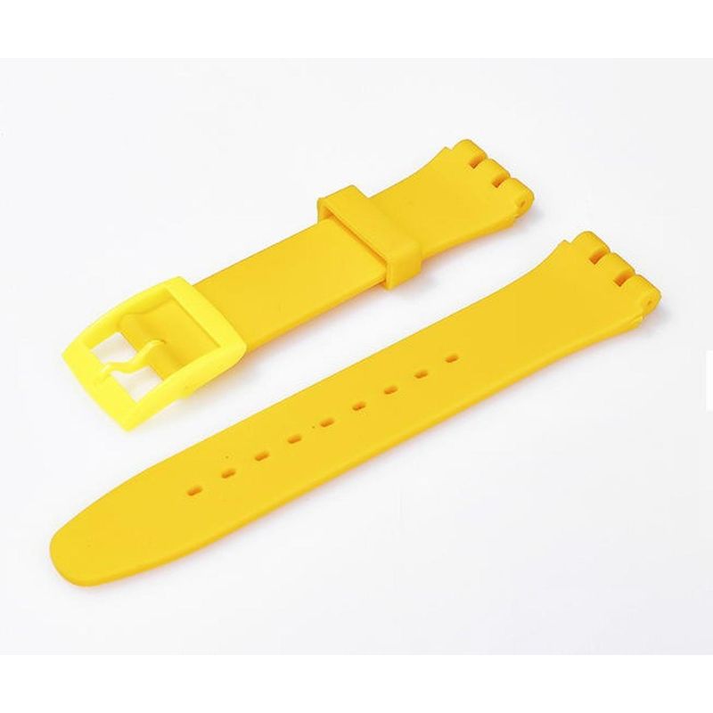 R24 - Correa Compatible Relojes Swatch Silicona 20mm Variedad