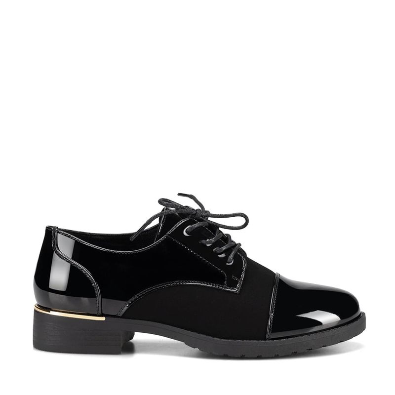 WEIDE - Zapato Taco Negro Casual DH50 Weide