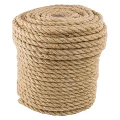 GENERICO - Cuerda Yute Torcido De 10 Mm X 100 Metros