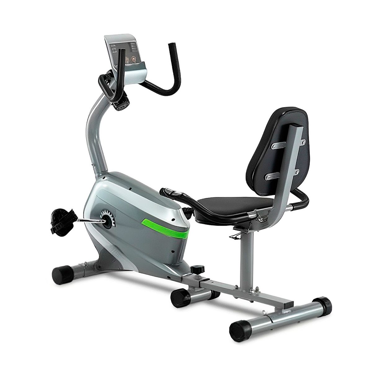 SPORTIME - Bicicleta Elíptica Recostada Profesional Con Asiento Ds6300