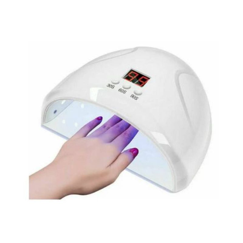 GENERICO - Kit 2 en 1 Manicura Lampara y Set Limpieza