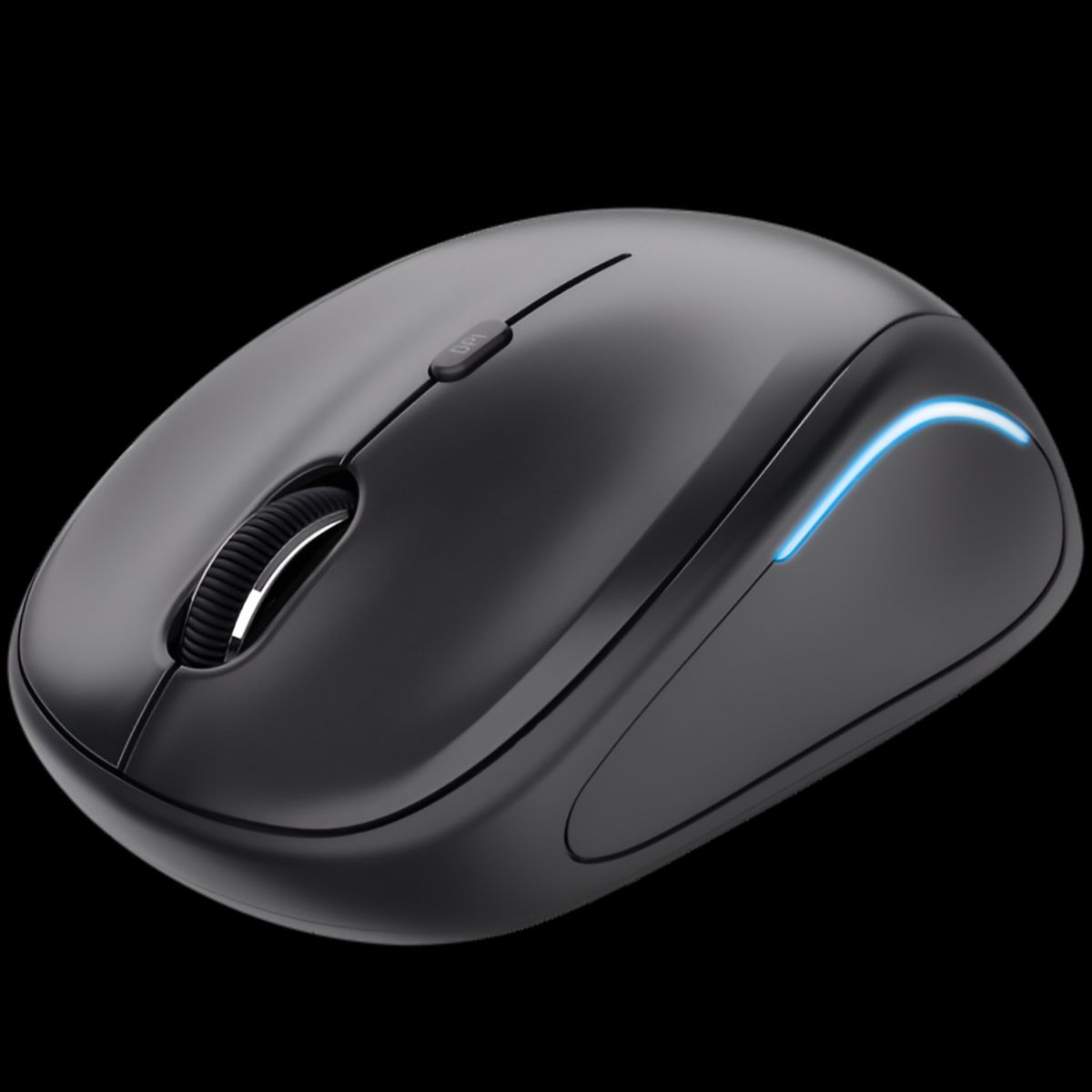 TRUST - Mouse Inalambrico Trust YVI FX RetroIluminado Black 22333-03