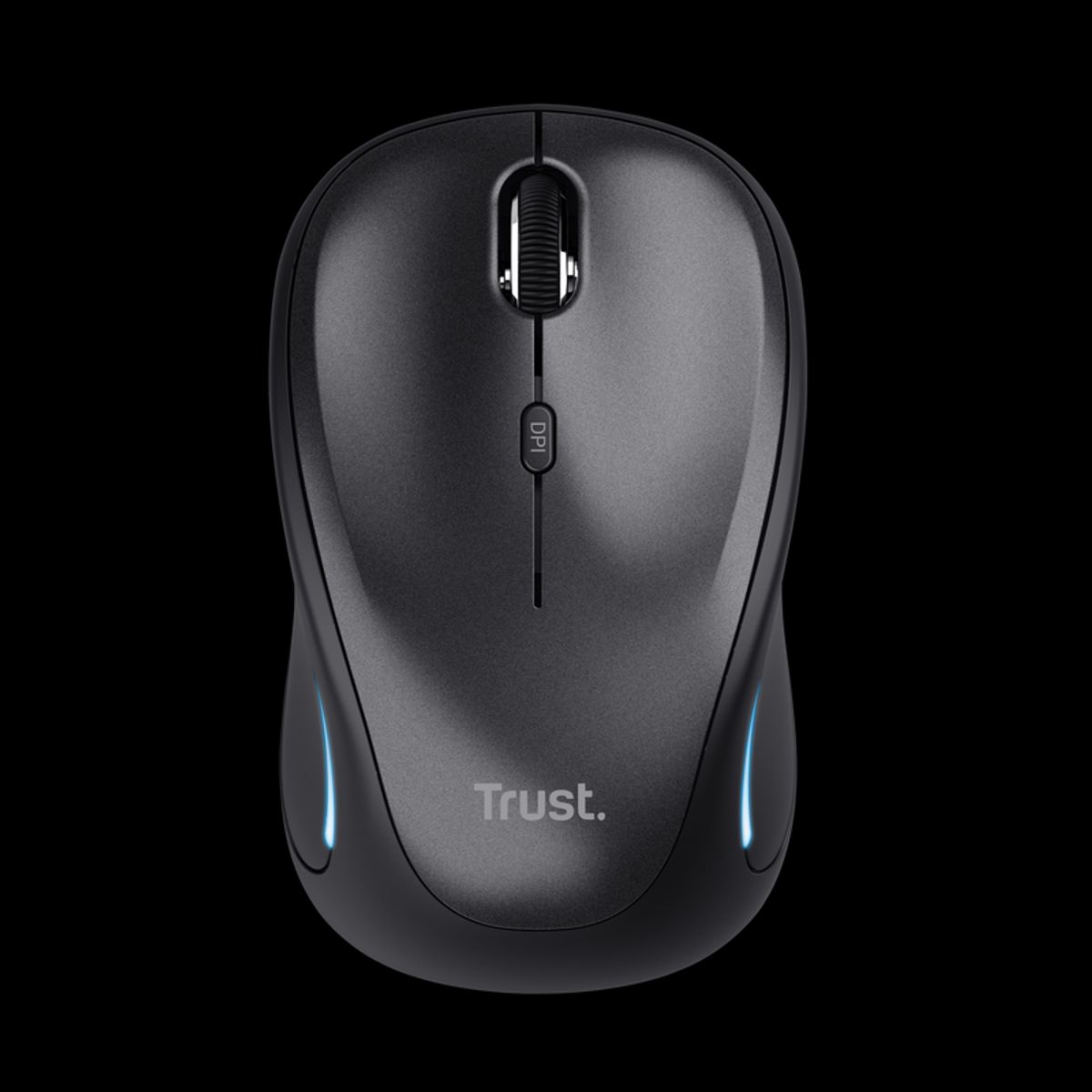 TRUST - Mouse Inalambrico Trust YVI FX RetroIluminado Black 22333-03