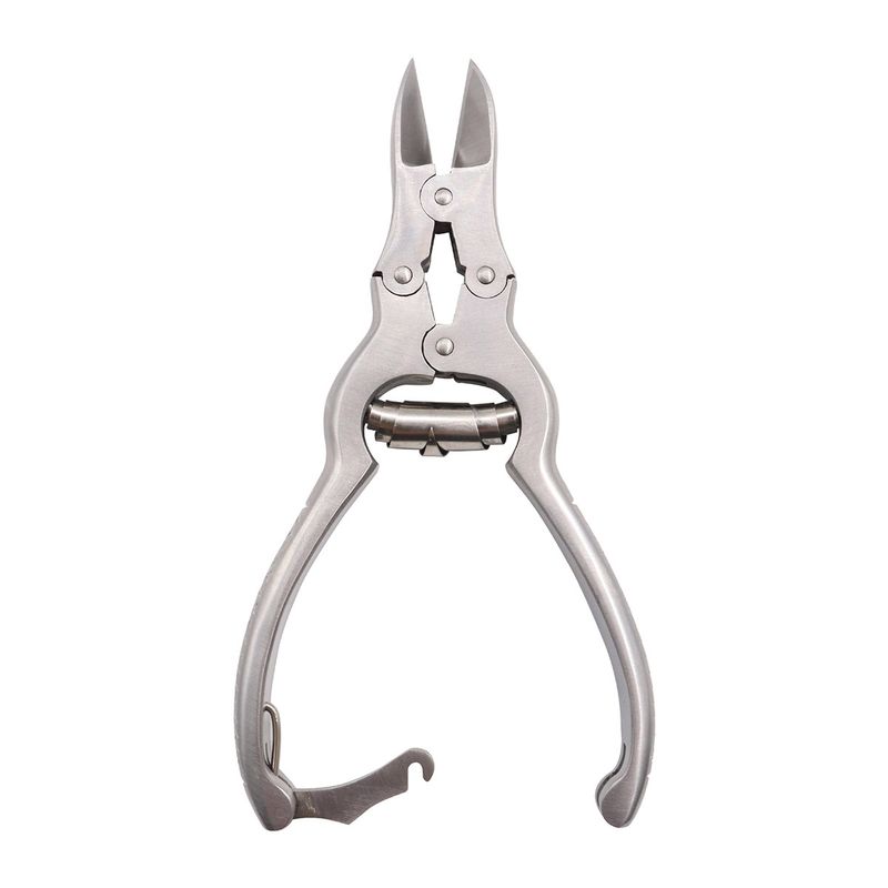 COSMETICAVAL - Alicate curvo gusano acero inoxidable profesional