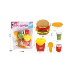 GENERICO - Juego De Comida Rápida Para Niños