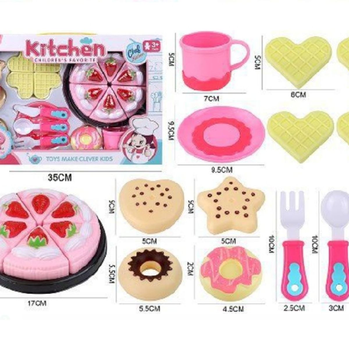 GENERICO - Juego Set De Té Para Niñas