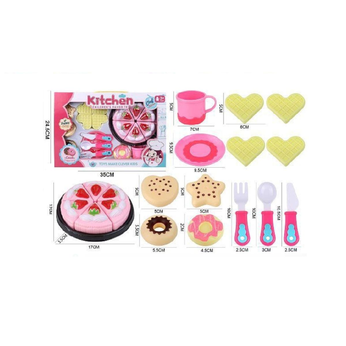 GENERICO - Juego Set De Té Para Niñas