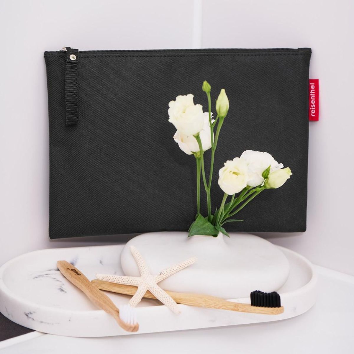 REISENTHEL - Estuche multiuso - rhombus black - Negro