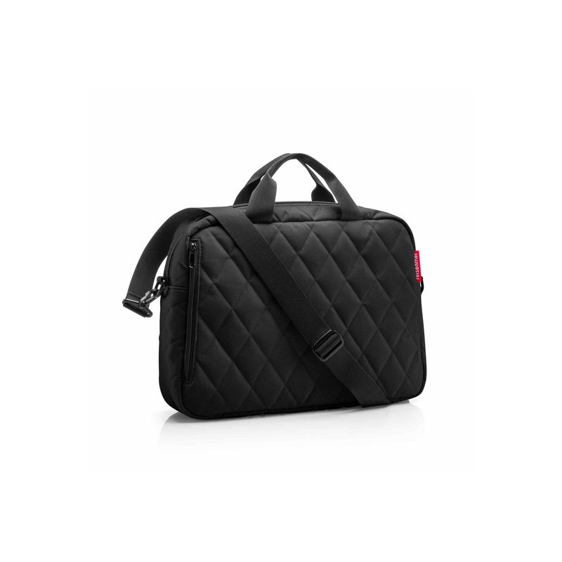 REISENTHEL - Bolso Computador - rhombus black REISENTHEL