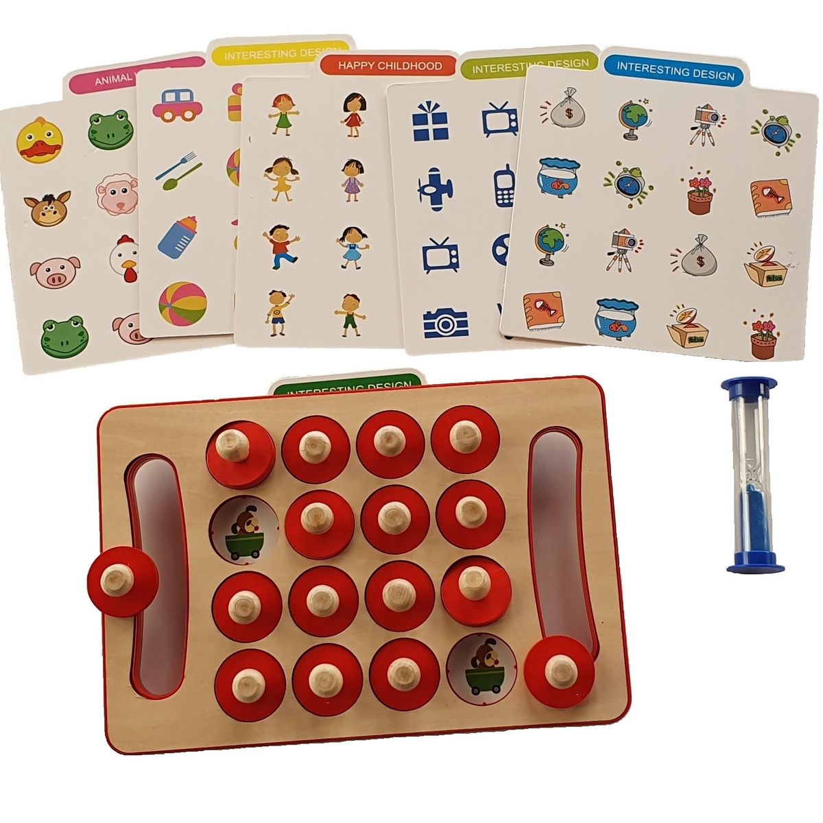 GENERICO - Memorice Infantil 12 motivos