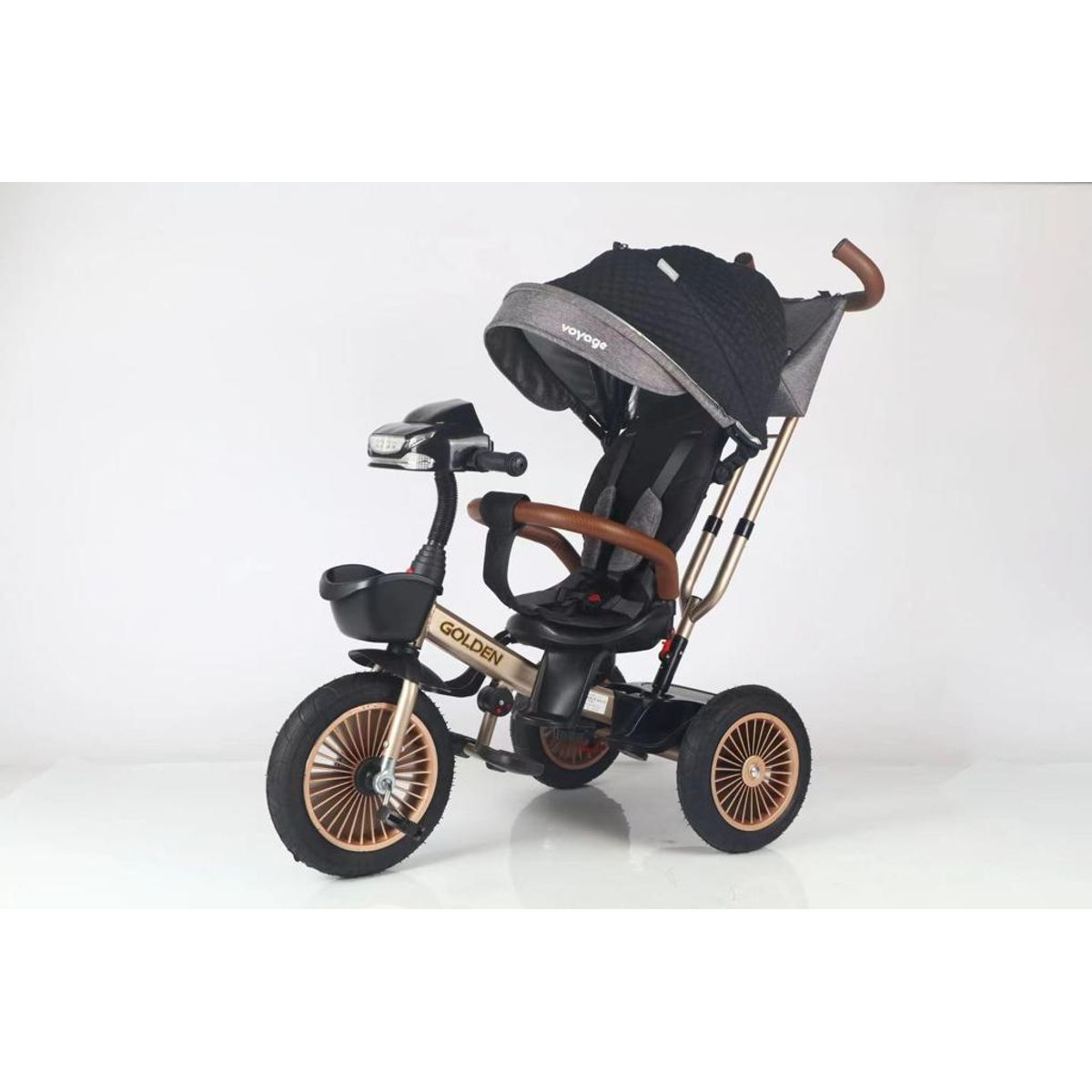 VOYAGE - Triciclo Giratorio Voyage GOLDEN BLACK