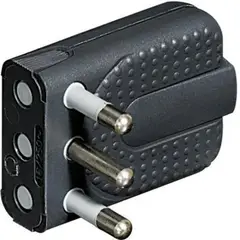 BTICINO - ENCHUFE MACHO 2PT 16A CORNER GRIS