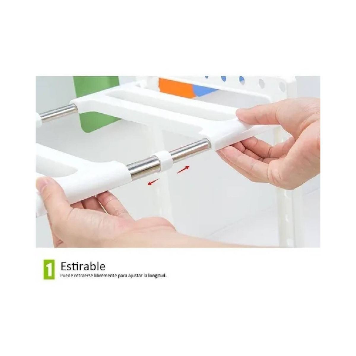 GENERICO - Organizador Multiuso Estante Ajustable Cocina Baño Casa