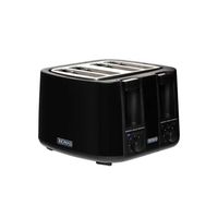 Tostador Eléctrico Th-126 4 Panes Negro 1500W