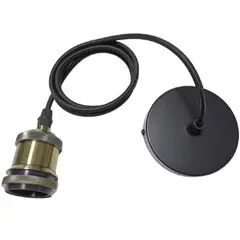 BP - Lámpara Colgante Pendant Owo Antique Brass