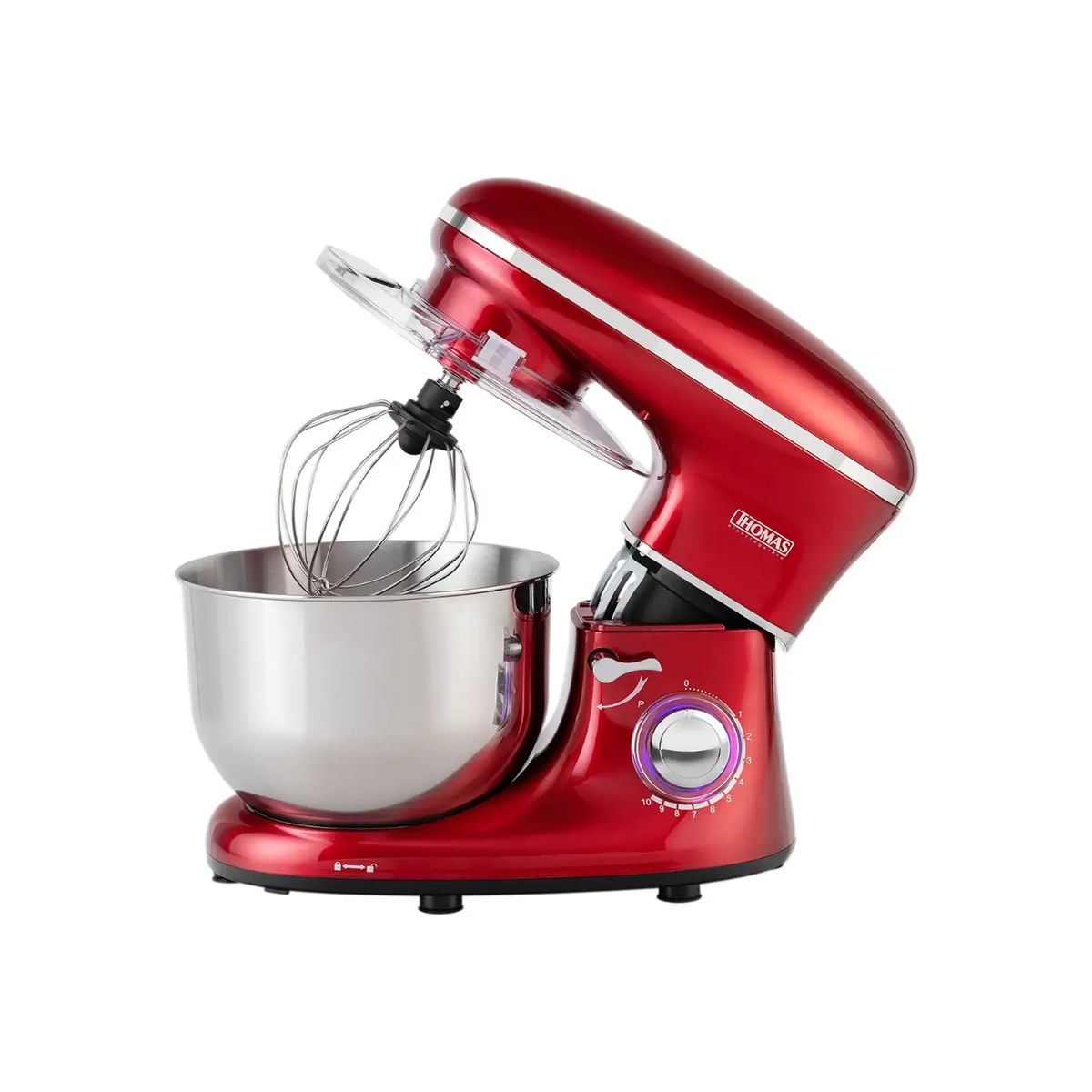 THOMAS - Batidora Pedestal Thomas TH-910PR Roja 1300W