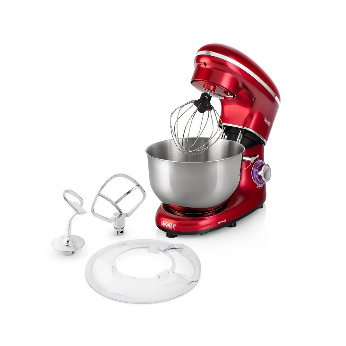 THOMAS - Batidora Pedestal Thomas TH-910PR Roja 1300W