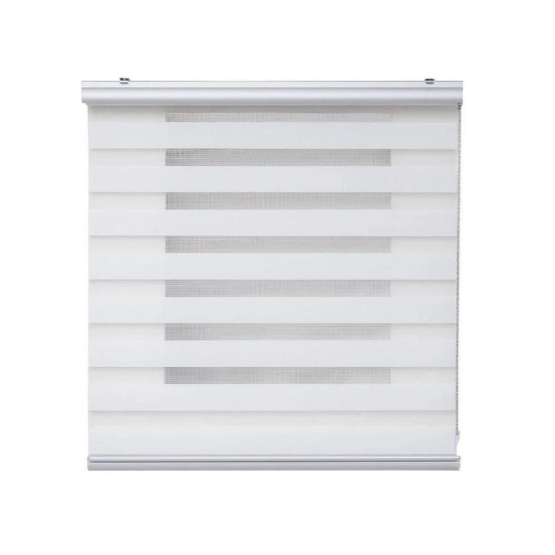 IMPORTCLICK - Cortina Roller Persiana Dúo Blanca 60x220 CM IMPORTCLICK