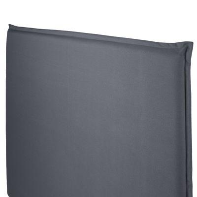 Imagen 2 del producto RESPALDO LAVABLE CON FUNDA PESTAÑA - KING - LINO BAHIA GRIS OSCURO