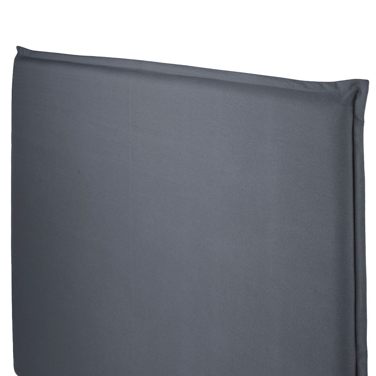 KABECEROS - RESPALDO LAVABLE CON FUNDA PESTAÑA - 2 PLAZAS - LINO BAHIA GRIS OSCURO