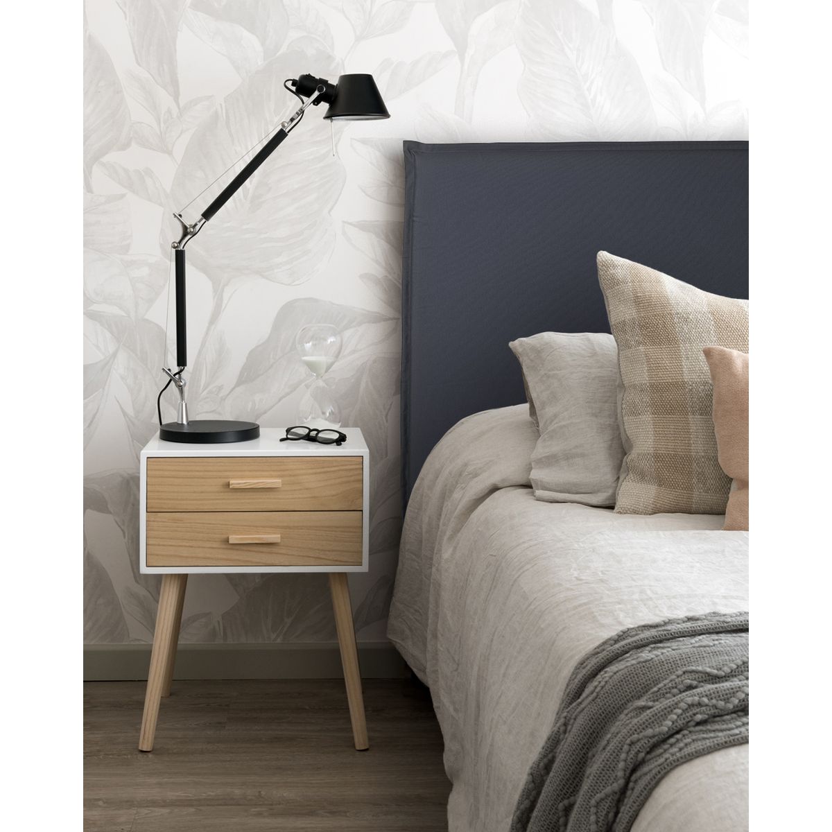 KABECEROS - RESPALDO CON FUNDA LAVABLE - KING - LONETA MARENGO