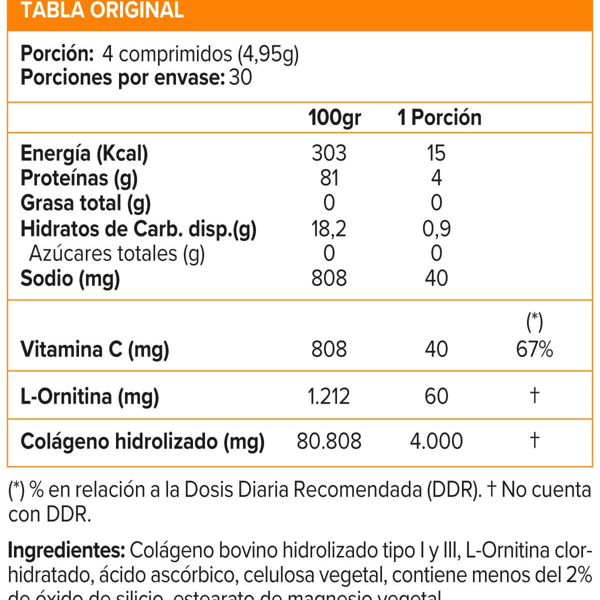 SUNDOWN - Colágeno Hidrolizado 1000 Mg. con VIT C