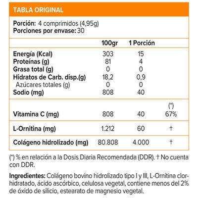 Imagen 2 del producto Colágeno Hidrolizado 1000 Mg. con VIT C