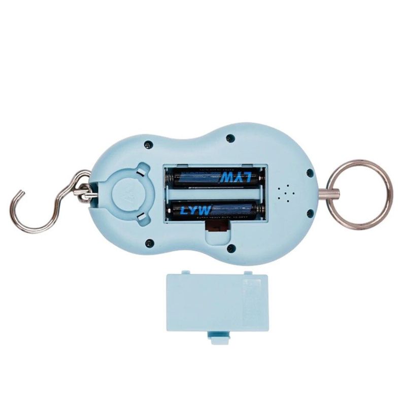GENERICO - Pesa Balanza Digital Maleta Para Colgar 50 Kg Celeste