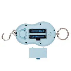 GENERICO - Pesa Balanza Digital Maleta Para Colgar 50 Kg Celeste