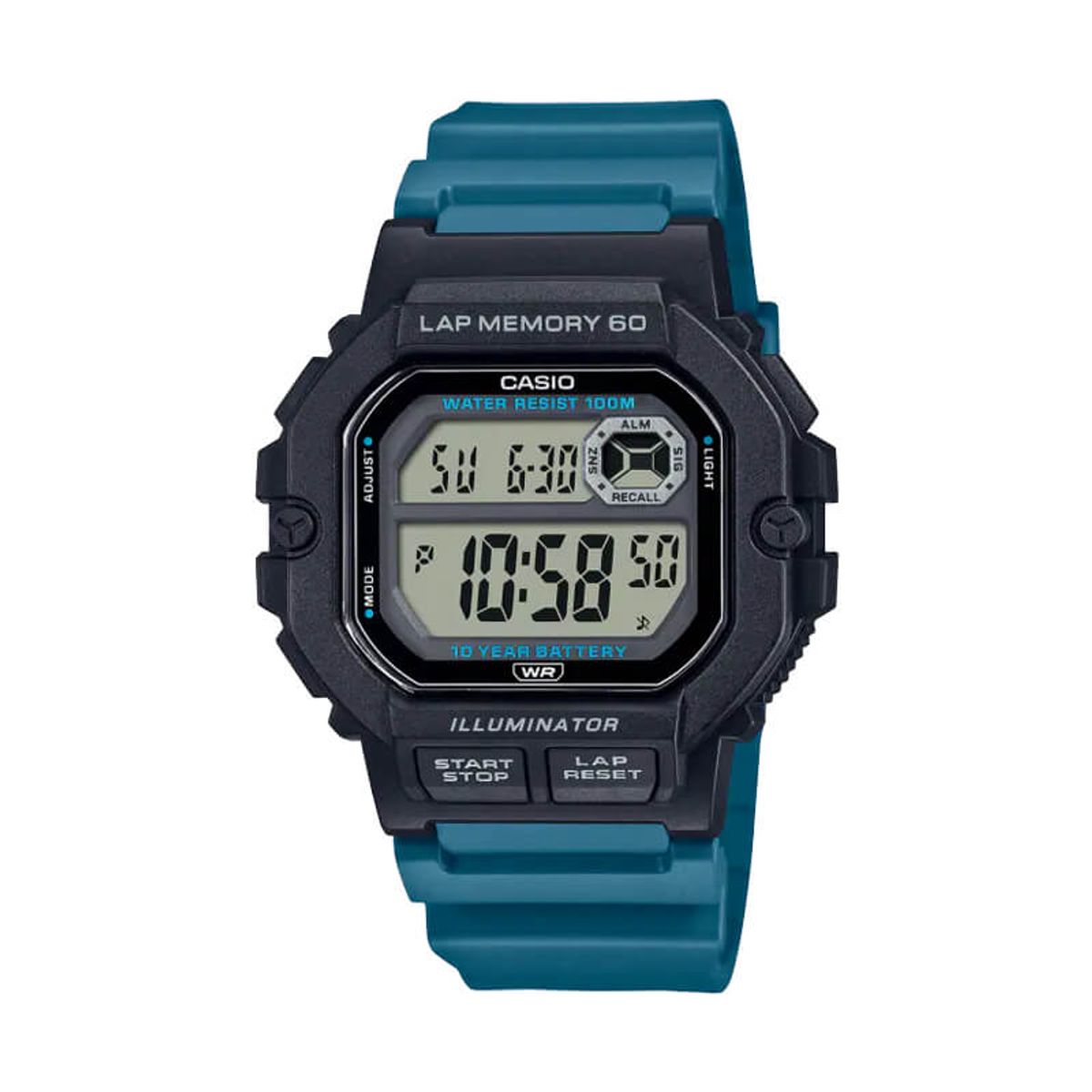 CASIO - Reloj Casio Digital Unisex WS-1400H-3AV