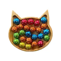 GENERICO - Tabla de picoteo picadillo o coctel con forma de gatito