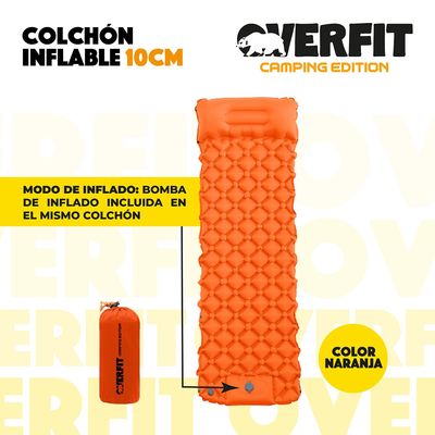 Imagen 2 del producto Colchoneta Inflable Individual Camping Light 10cm