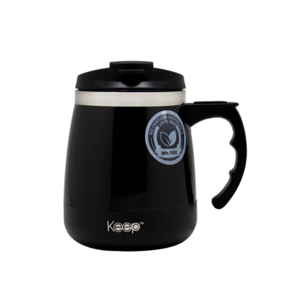 KEEP - MUG TERMO OUTDOOR 400ML KEEP - NEGRO
