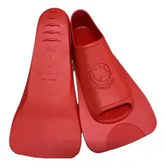 CABOSUB - Aleta De Natación Corta De Goma - Rojo - 38-40