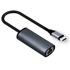 TECMASTER - Adaptador LAN Type-C Gigabyte RJ-45 Hub TM-100537 - Gris