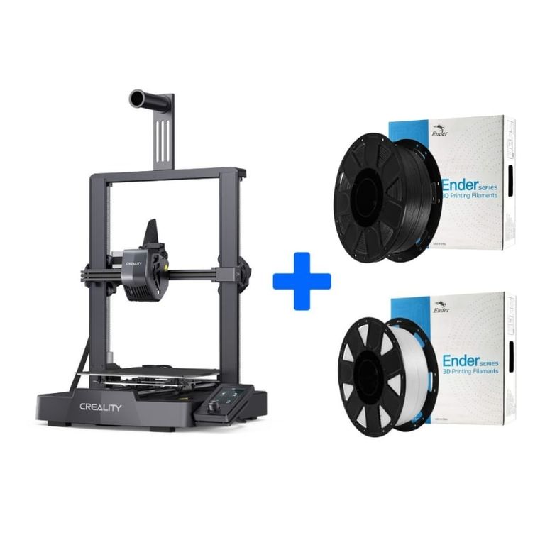 Ender-3 V3 SE Creality + 2 Filamentos PLA Ender