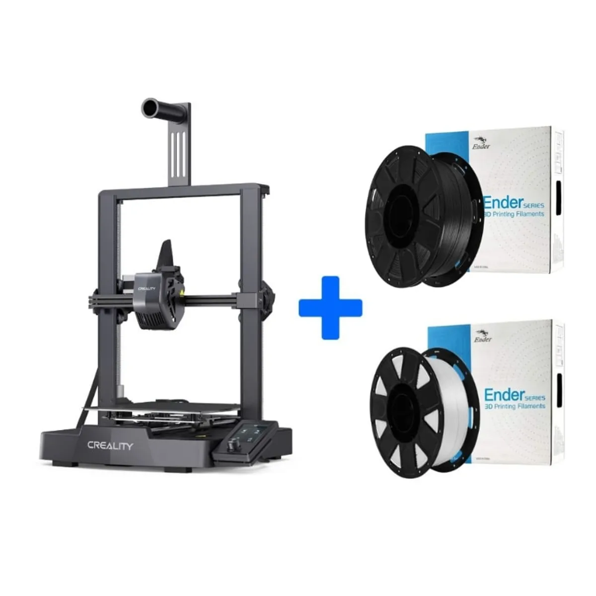 CREALITY - Ender-3 V3 SE Creality + 2 Filamentos PLA Ender