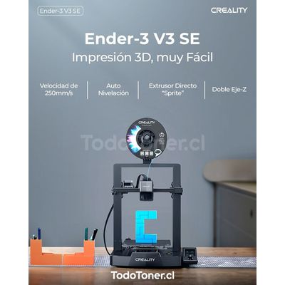 Imagen 2 del producto Ender-3 V3 SE + 2 Filamentos PLA Ender