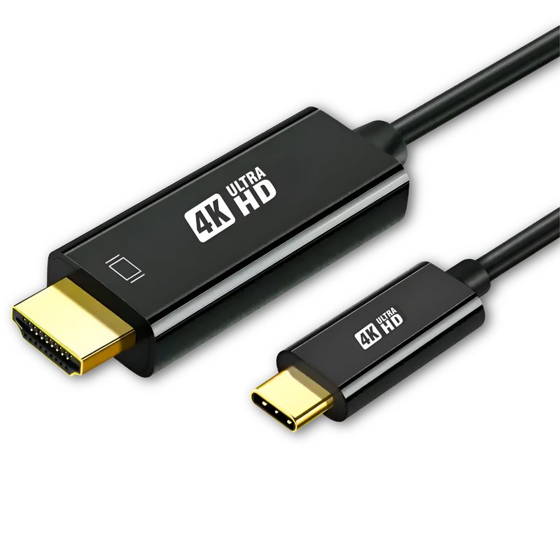 TECMASTER - Cable HDMI Type-C 4K UHD 1.8M Tecmaster TM-100539 High Speed
