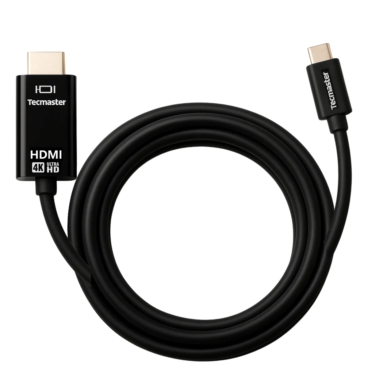 TECMASTER - Cable HDMI Type-C 4K UHD 1.8M Tecmaster TM-100539 High Speed