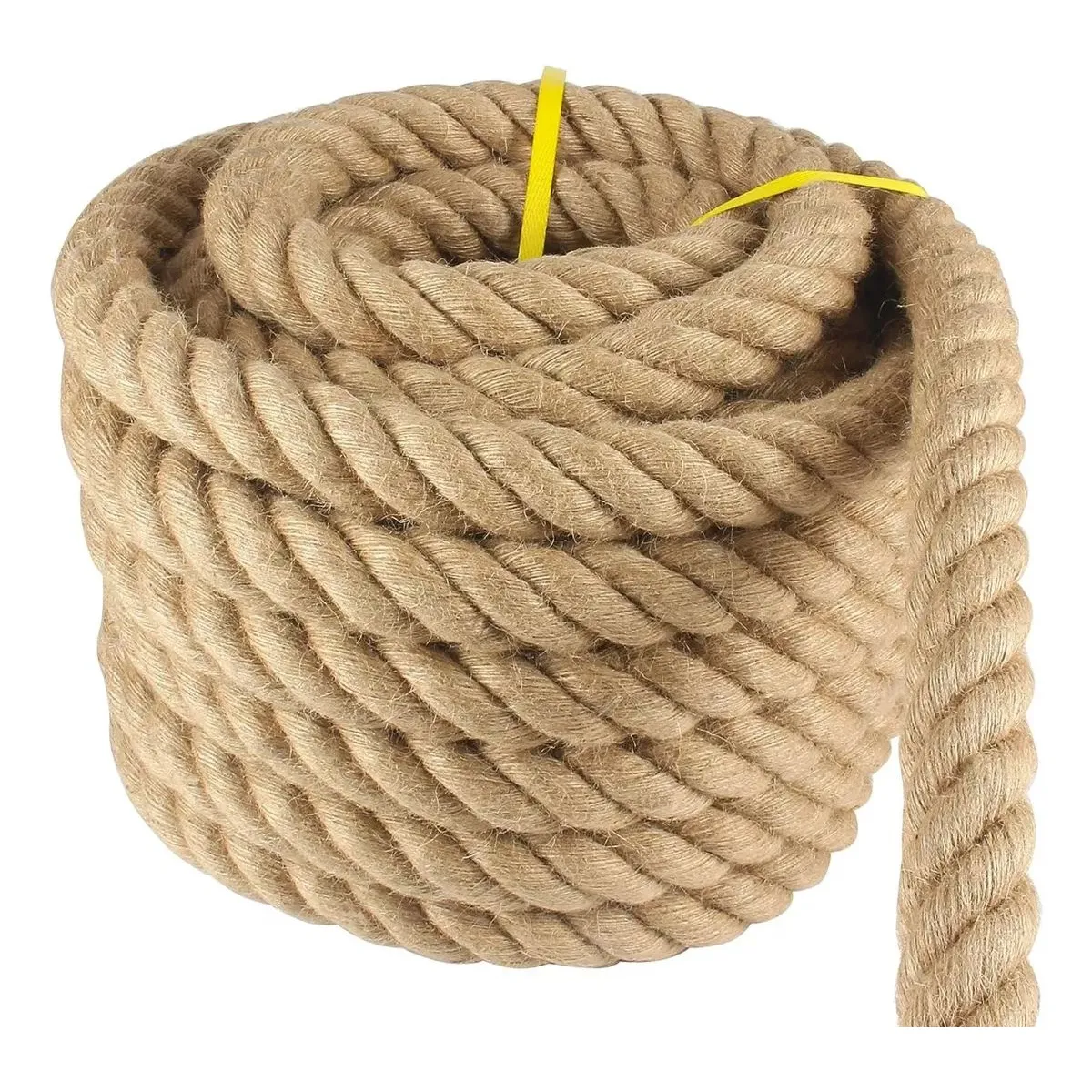 KUANGYE - Cuerda De Yute 100 % Natural 26 Mm X 30 Mts