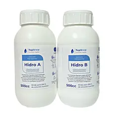 GENERICO - Soluciones nutritivas hidroponia A+B 500 cc